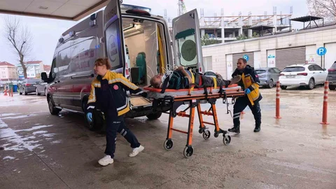 Bursa'da Minibüs Kazası