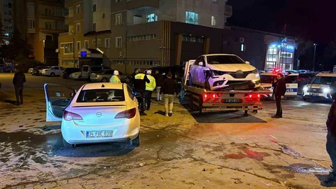Kayseri'de Trafik Kazası Sonrası Kaçış