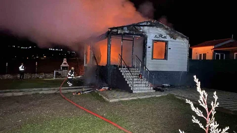 Çorum'da Yangın Paniği