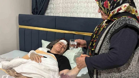 Kayseri'de Trafik Kazası Anları Kamerada