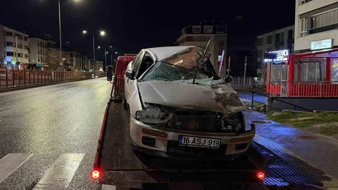 Eskişehir'de Trafik Kazası Yaralı
