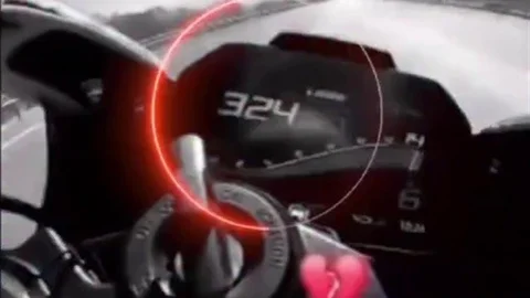 Hatay'da Motosikletli Sürücü 324 Km Hız Yaptı