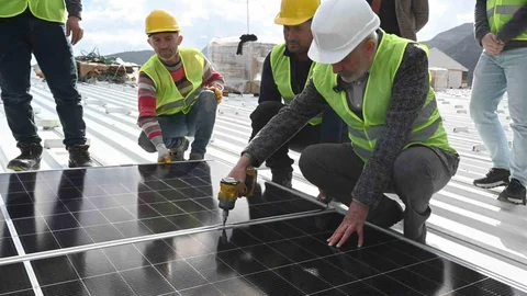 Isparta'da Güneş Enerjisi Santrali Kuruluyor