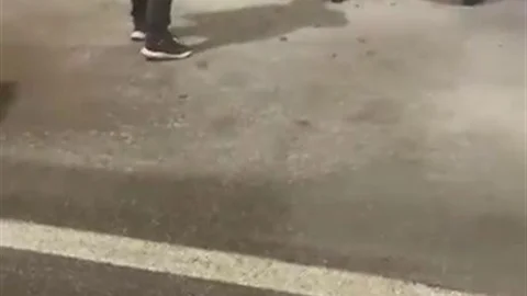 Sivas'ta Taksi Yangını