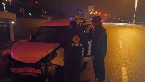Van'da Trafik Kazası Meydana Geldi