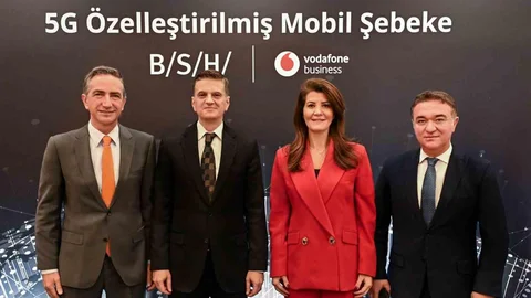 Vodafone ve BSH, 5G Mobil Şebekeyi Tanıttı