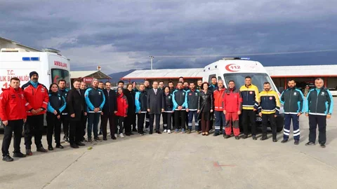 Aydın'da UMKE Personeline Eğitim Verildi