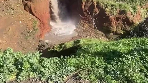 İzmir Menderes’te Obruk Alanı Yeniden Suyla Dolu