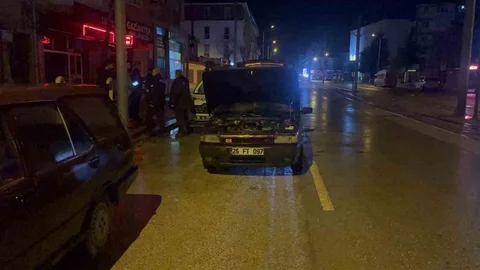 Eskişehir'de Araç Yangını Meydana Geldi