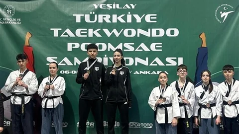 Aydın'da Taekwondo Şampiyonası Başarısı