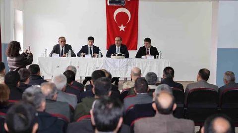 Iğdır'da Muhtarlarla Toplantı Yapıldı