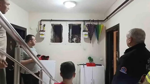 Küçük Yaser Kaan Kedi Kurtardı