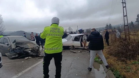 Ordu'da Trafik Kazası: 2 Yaralı