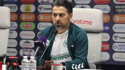 Konyaspor'da İlhan Palut'un Açıklamaları