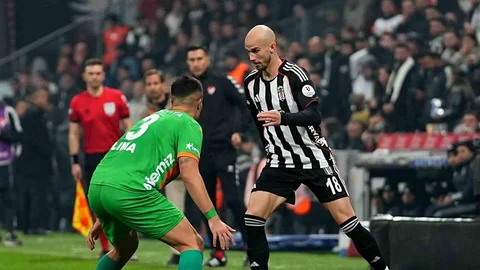 Beşiktaş ve Corendon Alanyaspor Berabere Kaldı