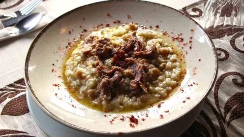 Amasya'da Taş Fırın Keşkeği