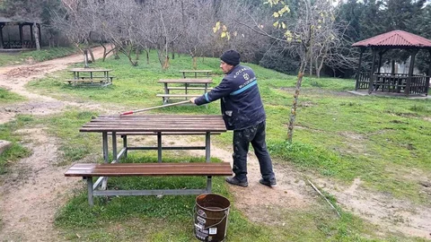 Gebze Tabiat Parkında Yenileme Çalışmaları