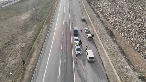 Simav'da Drone Destekli Trafik Denetimi Yapıldı