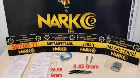 Mardin'de Uyuşturucu Operasyonu Yapıldı