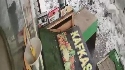 Kars'ta Kar Kütlesinden Kurtuluş Anı