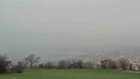 Tekirdağ'da Yoğun Sis Görüş Mesafesini Düşürdü
