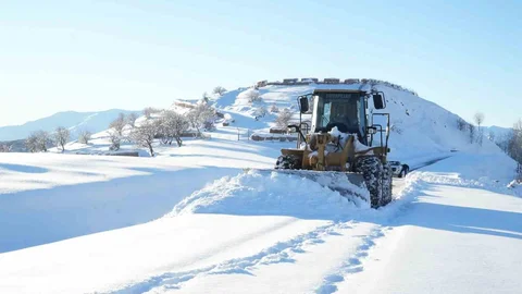 Muş'ta 146 Köy Yolu Kapandı