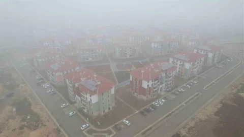 Adıyaman'da Görüş Mesafesi Düştü