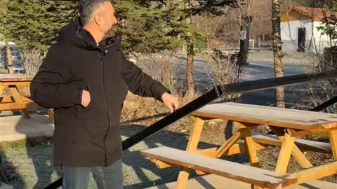 Karabük'te Mesire Alanına Zarar Verildi