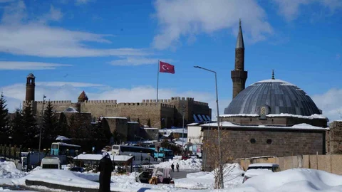 Erzurum İçin Kar Yağışı Uyarısı