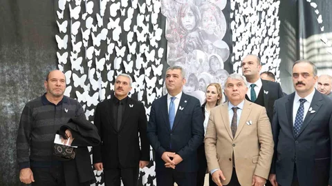 Beyaz Kelebekler Erzurum’da Sergilendi