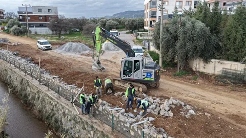 Aydın'da Yol Çalışmaları Devam Ediyor