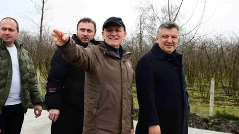 Terme’de Yol Çalışmaları Devam Ediyor