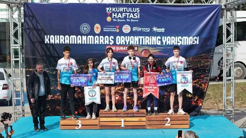Kahramanmaraş’ta 715 Sporcu Yarıştı