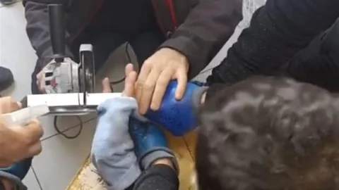 Batman'da Öğrenci Sıkıştı Kurtarıldı