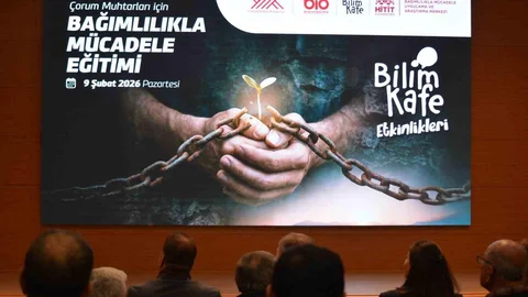Çorum’da Muhtarlara Bağımlılıkla Mücadele Eğitimi Verildi