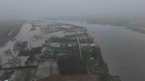 Meriç Nehri'nde Debi Düşüşü Yaşanıyor