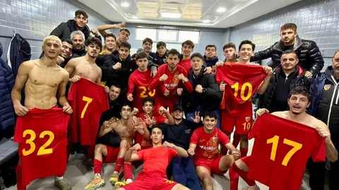 Kayserispor U19 Takımı Geri Dönüş Yaptı