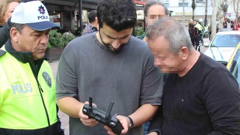 Adana'da Dronla Ceza Uygulandı