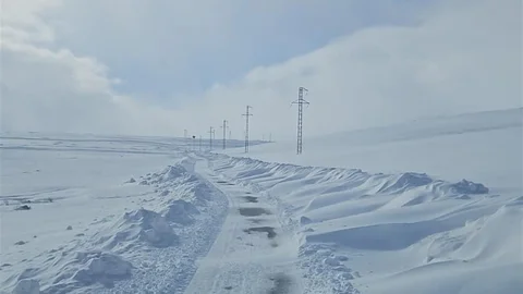 Ardahan'da 19 Köy Yolu Kapandı