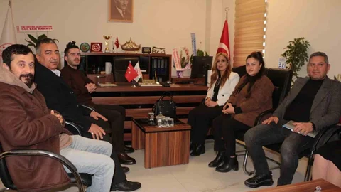 Cizre'de Sağlık-Sen Ziyareti