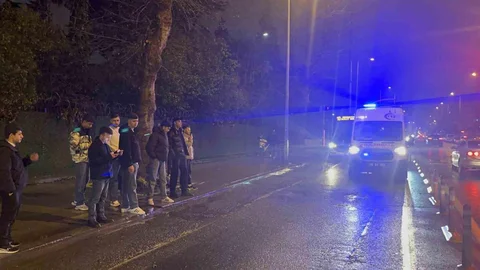 Tekirdağ'da Motosiklet Kazası