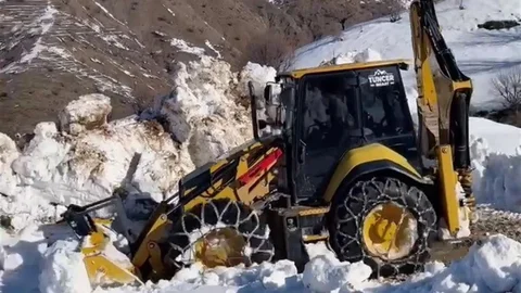 Karla Mücadele Çalışmaları Sürüyor