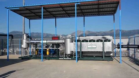 Muğla'da Çöpten Elektrik Üretimi