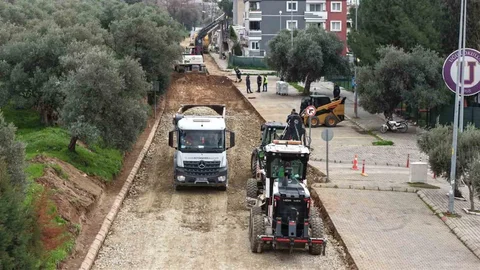 Aydın'da Yol Yatırımı Başladı