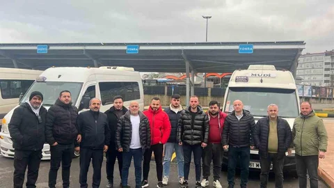 Yomra'da Minibüs Durağı Teşekkürü