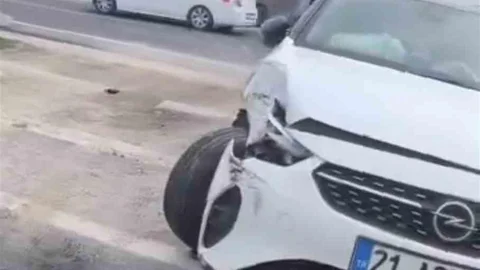 Mardin'de Trafik Kazası Meydana Geldi