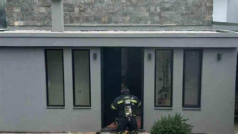 Bodrum'da Villa Yangını Meydana Geldi