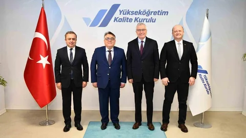 Zonguldak'ta YÖKAK Başkanı'na Ziyaret