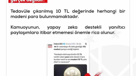 DMM'den 10 TL Para Açıklaması