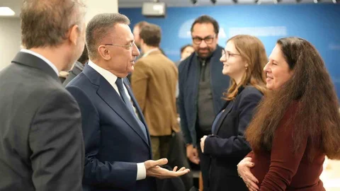 Fuat Oktay Washington'da Toplantı Yaptı